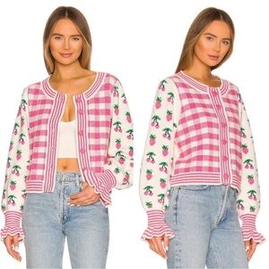 LOVESHACKFANCY CARDIGAN SWEATER